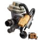 SWAG/FEBI EGR valve 11282162 Number of connectors: 2, Connector Shape: rectangular 1.