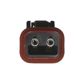 SWAG/FEBI Raddrehzahlsensor 879574 Anschlussanzahl: 2, Widerstand [Ohm]: 1250, Einbauposition: Hinterachse links, Kabellänge [mm]: 1950, Ergänzungsartikel/Ergänzende Info: mit Buchse 2.