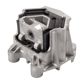SWAG/FEBI Lagerung, Motor 11097204 Einbauseite: beidseitig, Lagerungsart: Gummimetalllager 1.
