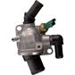 SWAG/FEBI Thermostat 889125 Öffnungstemperatur [°C]: 88, Anschlussanzahl: 2, Ergänzungsartikel/Ergänzende Info: mit Dichtung, Ergänzungsartikel/Ergänzende Info 2: mit Temperaturschalter, Service Information beachten: 2.