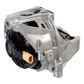 SWAG/FEBI Lagerung, Motor 11097178 Anschlussanzahl: 2, Einbauposition: links, Lagerungsart: elektrisch schaltbares Hydrolager, Service Information beachten: 2.