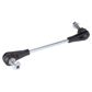 SWAG/FEBI Stabilisator 11284249 Länge [mm]: 273, Außengewindemaß: M12 x 1,75, Gewindelänge [mm]: 35, Schlüsselweite: 18, Stange/Strebe: Koppelstange, Durchmesser [mm]: 1, Einbauposition: Vorderachse links, Ergänzungsartikel/Ergänzende Info 2: mit Mutter, Service Information beachten: 1.