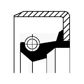 CORTECO Wellendichtring für Servolenkung 235075 Höhe [mm]: 4, Höhe 1 [mm]: 5, Außendurchmesser [mm]: 47, Innendurchmesser [mm]: 28, Material: NBR (Nitril-Butadien-Kautschuk) 4.