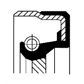 CORTECO Transmission gear seal 234119 Height [mm]: 13, Inner Diameter [mm]: 95, Outer Diameter [mm]: 115, Material: FPM (fluoride rubber), Swirl Type: Left-hand Twist 4.