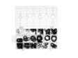 YATO Dichtungssatz, Kompressor 11647408 O-Ring-Set 225 Stück. Größen: 3x1 mm – 22x2 mm (18 Größen). Material: Gummiöl und chemisch resistent. Anwendung: für Dichtungen in der Automontage. Lagerung: Plastikkassette mit Fach. 2.