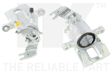 SBS Bremssattel 952759 Einbauposition: Hinterachse links, hinter der Achse, Herstellereinschränkung: NISSIN, Kolbendurchmesser [mm]: 38, für Bremsscheibendicke [mm]: 9, Bremsscheibenart: voll, für Bremsscheibendurchmesser [mm]: 282, Material: Gusseisen 1.