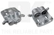SBS Bremssattel 952758 Einbauposition: Vorderachse rechts, vor der Achse, Herstellereinschränkung: AKEBONO, Kolbendurchmesser [mm]: 38, 43, für Bremsscheibendicke [mm]: 25, Bremsscheibenart: belüftet, für Bremsscheibendurchmesser [mm]: 296, Material: Gusseisen 1.