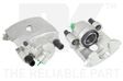 SBS Bremssattel 955539 Einbauposition: Vorderachse links, vor der Achse, Herstellereinschränkung: ATE, Kolbendurchmesser [mm]: 48, für Bremsscheibendicke [mm]: 12, 20, Bremsscheibenart: voll, für Bremsscheibendurchmesser [mm]: 239, Material: Gusseisen 1.