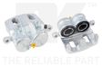 SBS Bremssattel 956122 Einbauposition: Vorderachse links, hinter der Achse, Herstellereinschränkung: SUMITOMO, Kolbendurchmesser [mm]: 45, für Bremsscheibendicke [mm]: 26, Bremsscheibenart: belüftet, für Bremsscheibendurchmesser [mm]: 290, Material: Gusseisen 1.