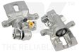 SBS Bremssattel 954602 Einbauposition: Hinterachse rechts, hinter der Achse, Herstellereinschränkung: NISSIN, Kolbendurchmesser [mm]: 30, für Bremsscheibendicke [mm]: 10, Bremsscheibenart: voll, für Bremsscheibendurchmesser [mm]: 239, Material: Gusseisen 1.