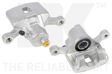 SBS Bremssattel 954660 Einbauposition: Hinterachse links, vor der Achse, Herstellereinschränkung: AKEBONO, Kolbendurchmesser [mm]: 35, für Bremsscheibendicke [mm]: 10, Bremsscheibenart: voll, für Bremsscheibendurchmesser [mm]: 262, Material: Gusseisen 1.