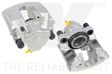 SBS Bremssattel 954835 Einbauposition: Vorderachse links, vor der Achse, Herstellereinschränkung: ATE, Kolbendurchmesser [mm]: 57, für Bremsscheibendicke [mm]: 25, Bremsscheibenart: belüftet, für Bremsscheibendurchmesser [mm]: 288, Material: Gusseisen 1.