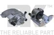 SBS Bremssattel 955404 Einbauposition: Vorderachse rechts, vor der Achse, Herstellereinschränkung: BENDIX, Kolbendurchmesser [mm]: 48, für Bremsscheibendicke [mm]: 18, Bremsscheibenart: belüftet, für Bremsscheibendurchmesser [mm]: 239, Material: Gusseisen 1.