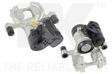 SBS Bremssattel 956773 Einbauposition: Hinterachse rechts, vor der Achse, Herstellereinschränkung: ATE, Kolbendurchmesser [mm]: 38, für Bremsscheibendicke [mm]: 10, Bremsscheibenart: voll, für Bremsscheibendurchmesser [mm]: 272, Material: Gusseisen, Fahrzeugausstattung: für Fahrzeuge mit elektrischer Feststellbremse 1.