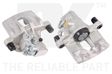 SBS Bremssattel 956300 Einbauposition: Hinterachse rechts, hinter der Achse, Herstellereinschränkung: ATE, Kolbendurchmesser [mm]: 38, für Bremsscheibendicke [mm]: 11, Bremsscheibenart: voll, für Bremsscheibendurchmesser [mm]: 265, 280, Material: Aluminium, Hebellänge [mm]: 71 1.
