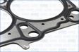 AJUSA Zylinderkopfdichtung 815610 Mehrschichtiger Metalleinsatz. Nur mit 81039900
Durchmesser [mm]: 84,5, Kerben-/Lochanzahl: 2, Kolbenüberstand ab [mm]: 0,92, Kolbenüberstand bis [mm]: 1,03, Dicke/Stärke [mm]: 1,5 3.
