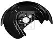 SWAG/FEBI Spritzblech, Bremsscheibe 11712979 Einbauposition: Hinterachse links, Service Information beachten: 1.