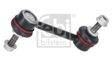 SWAG/FEBI Stabilisator 11714082 Länge [mm]: 115, Außengewindemaß: M10 x 1,25, Gewindelänge [mm]: 28, Material: Stahl, Stange/Strebe: Koppelstange, Durchmesser [mm]: 1, Einbauposition: Hinterachse links, Hinterachse rechts, Ergänzungsartikel/Ergänzende Info: mit Muttern 2.