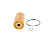 BOSCH Ölfilter 255843 Filterausführung: Filtereinsatz, Ergänzungsartikel/Ergänzende Info: mit Dichtungen, Höhe [mm]: 133, Außendurchmesser [mm]: 78, Innendurchmesser 1 [mm]: 23 1.