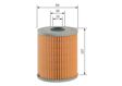 BOSCH Ölfilter 255886 Filterausführung: Filtereinsatz, Außendurchmesser [mm]: 84, Höhe [mm]: 107 5.