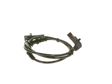 BOSCH Raddrehzahlsensor 381509 Sensorart: aktiver Sensor, Ergänzungsartikel/Ergänzende Info 2: mit Kabel, Länge über Alles [mm]: 885, Temperaturbereich von [°C]: -40, Temperaturbereich bis [°C]: 150 4.