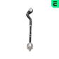 OPTIMAL Tie rod axle joint 10412016 Fitting Position: Front Axle Left, Length [mm]: 411, Required quantity: 1, Cone Size [mm]: 16, External Thread 1 [mm]: M14 x 1,50 RHT M, External Thread 2 [mm]: M16 x 1,50 RHT M 2.