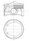 MAHLE ORIGINAL Kolben, Steuerkettenspanner 10232286 1 dB
Zylinderbohrung [mm]: 84,51, Länge [mm]: 61, Kompressionshöhe [mm]: 30,4, Bolzenlänge [mm]: 59, Bolzendurchmesser [mm]: 22, Muldentiefe 1 [mm]: 4,7, Ventiltaschentiefe 1 [mm]: 2,37, Oberfläche: eisenbeschichtet, Ergänzungsartikel/Ergänzende Info 2: mit Kolbenringträger, ohne Kühlkanal, Einbauposition: für Zylinder 4-6, Pleuelbauart: Trapezpleuel, Produktionsnummer: 84 L 111, Kolbenspiel [mm]: 0,03 3.