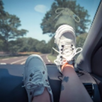 Worin sollte man im Sommer Auto fahren