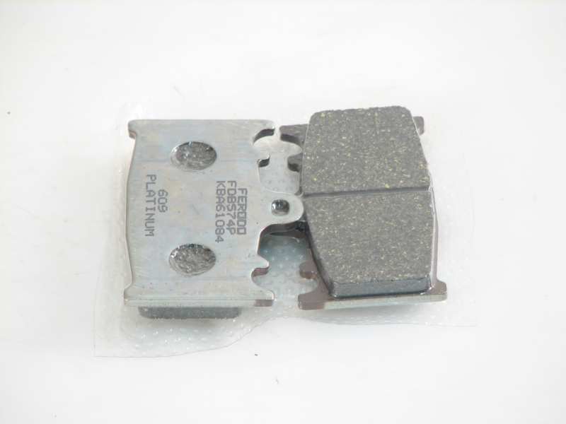 FERODO Brake pad for motorcycle 761344 Road/terrain, Road/Off Road P, Platinum, Set, for a Brake Discs! 1.