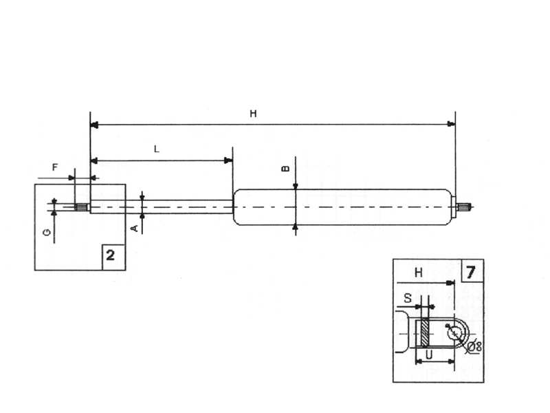 UNIX Gasfeder 21242 