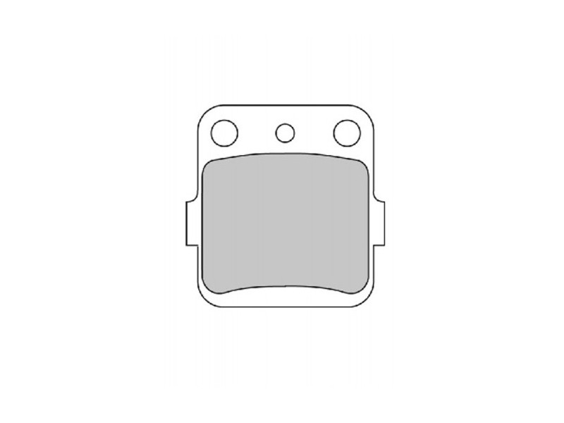 FERODO Brake pad for motorcycle 761371 Road/terrain, Road/Off Road P, Platinum, Set, for a Brake Discs!