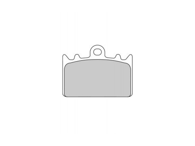 FERODO Brake pad for motorcycle 761403 Road/terrain, Road/Off Road P, Platinum, Set, for a Brake Discs!