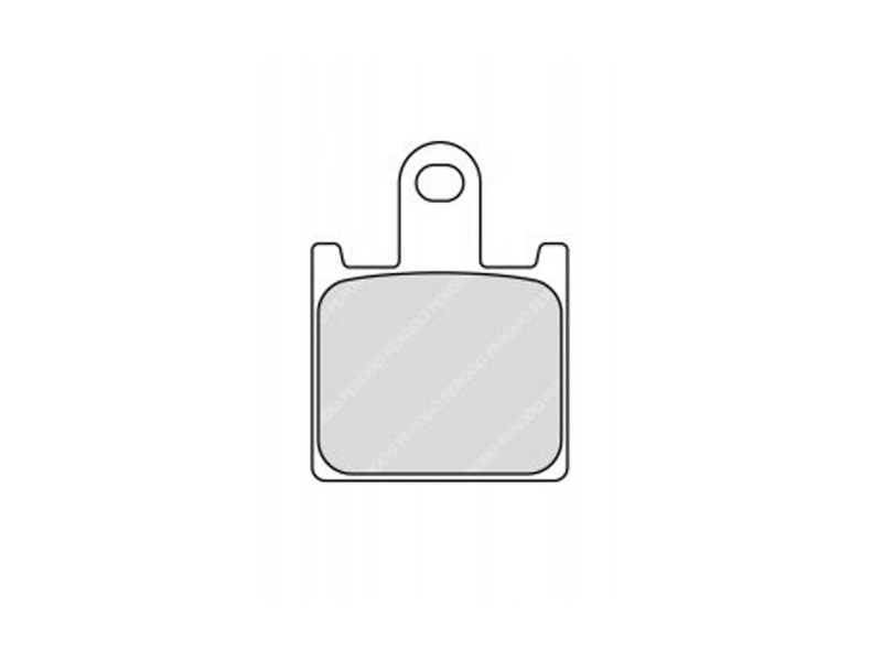 FERODO Brake pad for motorcycle 761504 Road, Road St, Sintergrip, Set to a Brake Discs, thickness: 7.9 mm