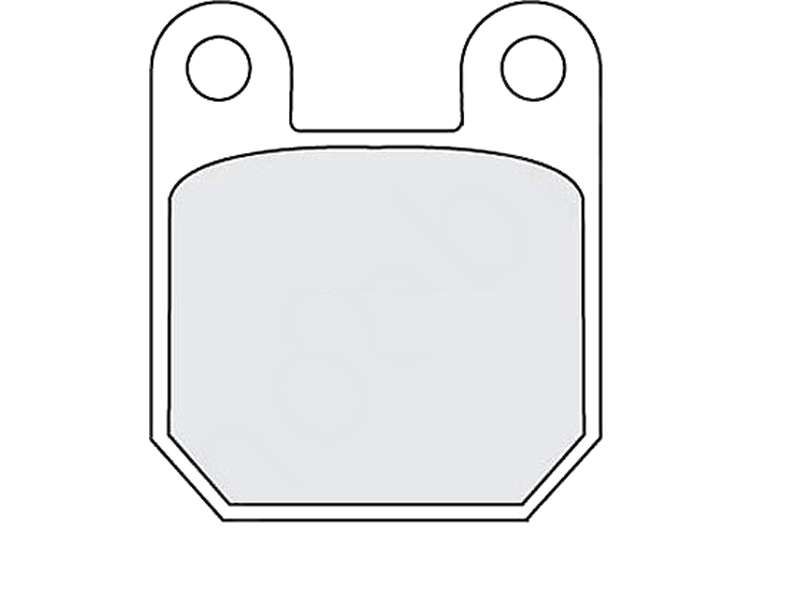 FERODO Brake pad for motorcycle 761437 Road, Road St, Sintergrip, Set, for a Brake Disc!