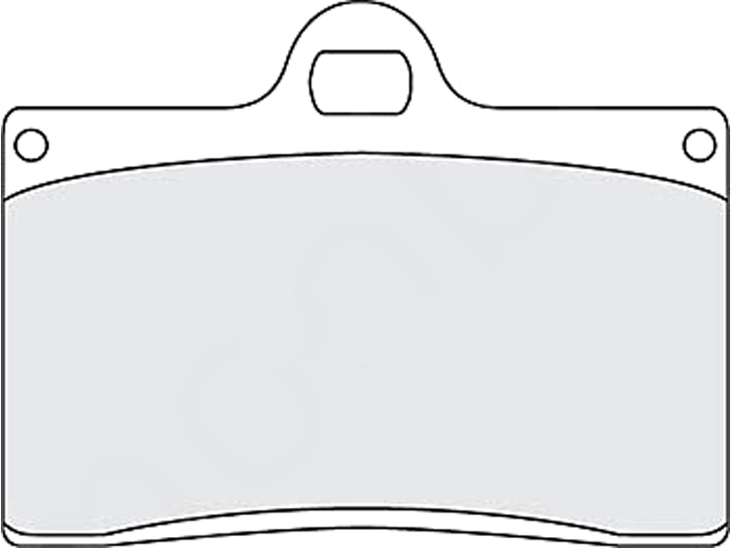 FERODO Brake pad for motorcycle 761440 Road, Road St, Sintergrip, Set, for a Brake Disc!