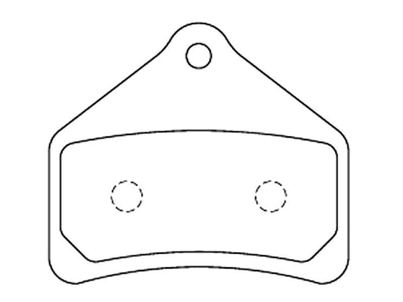 FERODO Brake pad for motorcycle 761490 Field, off Road SG, Sintergrip, Set, For a Brake Discrem!