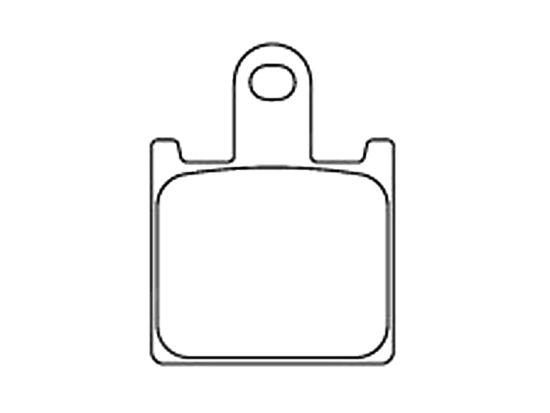 FERODO Brake pad for motorcycle 761503 Race, Race CP211, set for a brake disc!