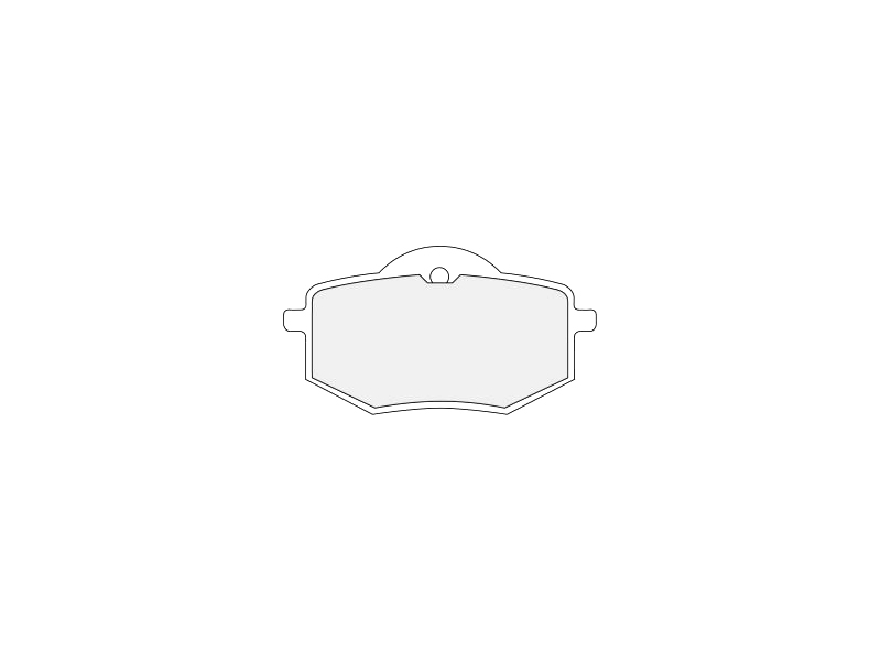 FERODO Brake pad for motorcycle 761349 Road/terrain, Road/Off Road P, Platinum, Set, for a Brake Discs!