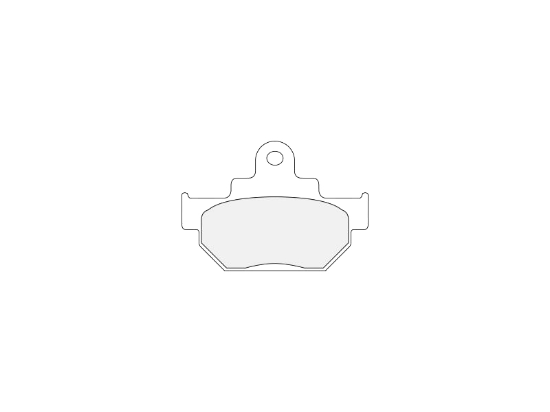 FERODO Brake pad for motorcycle 761383 Road/terrain, Road/Off Road P, Platinum, Set, for a Brake Discs!