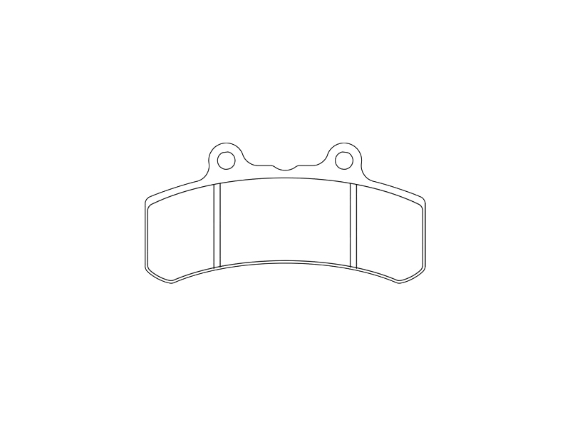 FERODO Brake pad for motorcycle 761415 Road/terrain, Road/Off Road P, Platinum, Set, for a Brake Discs!