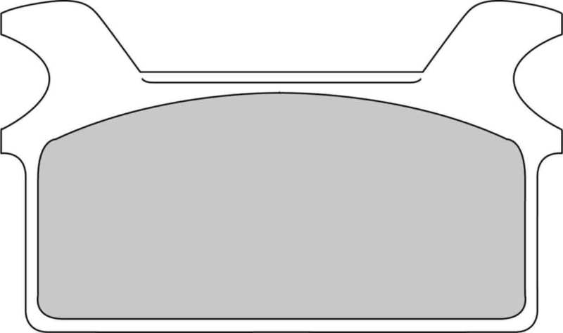 FERODO Brake pad for motorcycle 10763513 Road, Road PRP, Polished rotor bench, set for a brake disc!