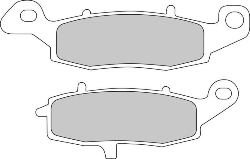 FERODO Brake pad for motorcycle 761541 Race, Race CP1, set for a brake disc!
Version: CP1, Width [mm]: 133,6, Width 2 [mm]: 109,2, Height [mm]: 36,5, Height 2 [mm]: 44, Thickness [mm]: 8,4, Thickness 2 [mm]: 8,4, Container Type: Carton