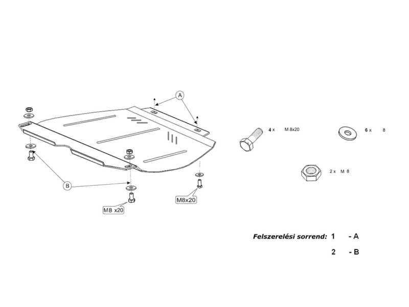 UNIX Getriebe-Schutzplatte 10572000 Ausstattungsvariante: TDI, Einbauseite: außen getriebeseitig, hinten, Teilabschnitt: unterer Teil 
Einbauposition: außen getriebeseitig, hinten