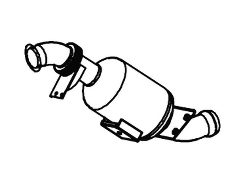 DINEX Katalyzator 517459 Abgasnorm: Euro 3 (D3), Länge [mm]: 650, Breite [mm]: 210, Höhe [mm]: 170