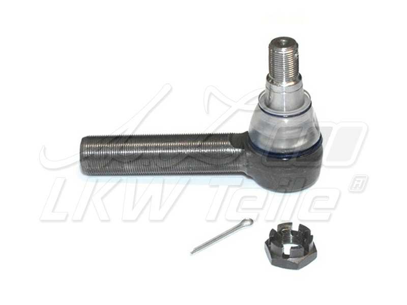 A.Z. LKW TEILE Spurstangenkopf 179253 Einbauposition: vorne, Konussteigung: 1/6, Länge [mm]: 140, Konusmaß [mm]: 28,6, Außengewinde [mm]: M28x1,5, Stange/Strebe: für Schubstange, Gewindeart: mit Rechtsgewinde, Gebindeart: Box