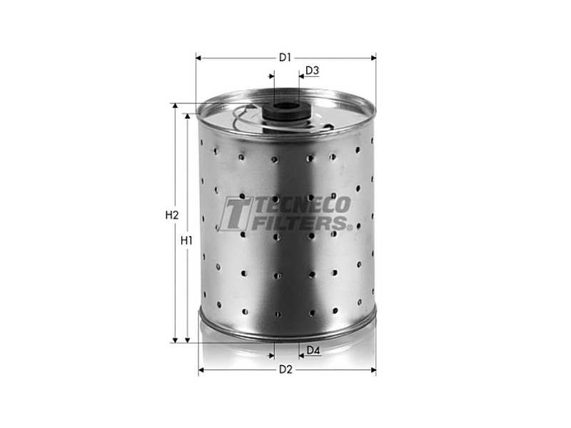 TECNECO FILTERS Ölfilter 80905 Höhe [mm]: 110, Innendurchmesser [mm]: 14, Außendurchmesser [mm]: 90, Filterausführung: Filtereinsatz, Innendurchmesser 1 [mm]: 14