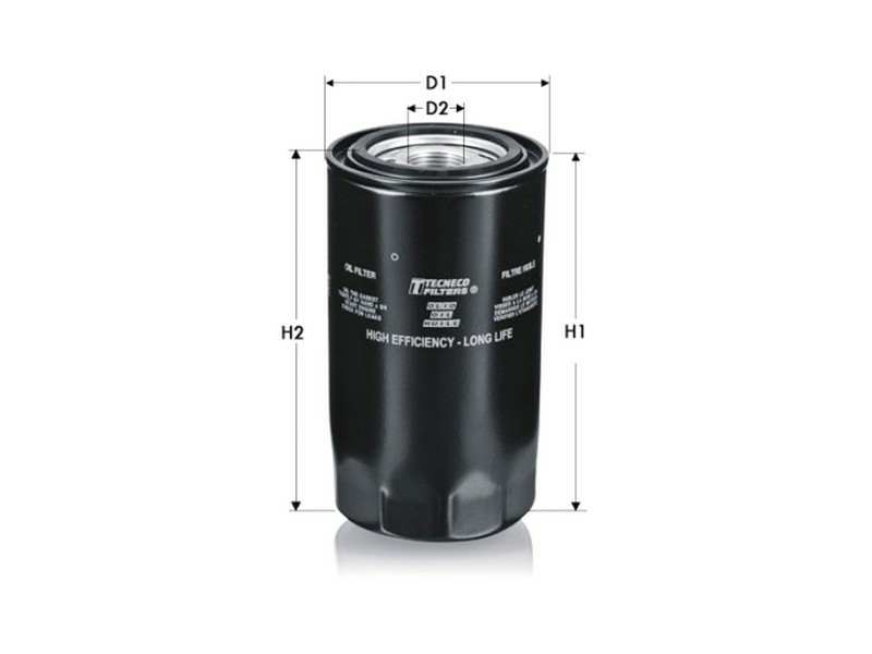 TECNECO FILTERS Ölfilter 81110 Öffnungsdruck Umgehungsventil [bar]: 1,6, Höhe [mm]: 170, Gewindemaß: 1-12 UNF, Außendurchmesser [mm]: 93, Filterausführung: Anschraubfilter, Ergänzungsartikel/Ergänzende Info 2: mit einem Rücklaufsperrventil, Innendurchmesser 1 [mm]: 62, Innendurchmesser 2 [mm]: 71