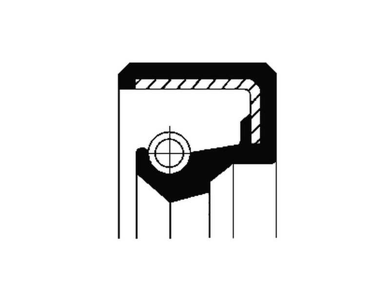 CORTECO Wheel hub seal 232813 Fitting Position: Drive Axle, Height [mm]: 10, Height 1 [mm]: 10, Inner Diameter [mm]: 48, Inner Diameter 1 [mm]: 48, Outer Diameter [mm]: 65, Outer Diameter 1 [mm]: 65, Material: NBR (nitrile butadiene rubber)