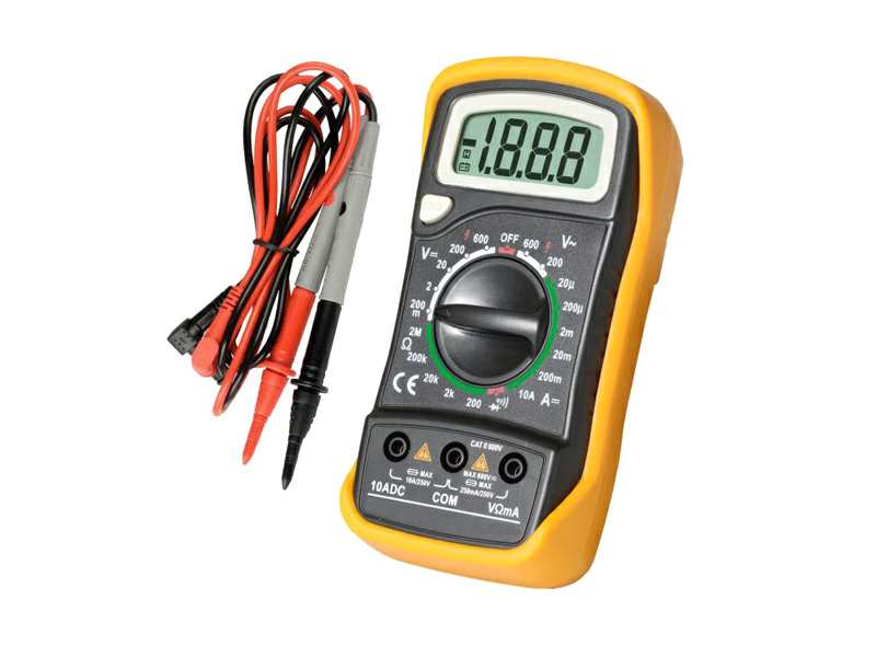 PUMA TOOLS Digitales Multimeter 785210 Kann nicht gemietet werden. Nur zum Verkauf! Messkategorie: CAT II 600 V.PAP -Versorgung: 9 V (6F22) (Zubehör)
Kann aus Gründen der Qualitätssicherung nicht zurückgenommen werden!