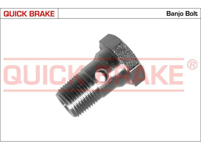QUICK BRAKE Hohlschraube 312234 Für Bremsrohr, 10 PCs/Pack
Länge [mm]: 28, Gewindemaß: M12x1, Gewindeart: mit Außengewinde, Schlüsselweite: 17, Ergänzungsartikel/Ergänzende Info: für Bremsschläuche